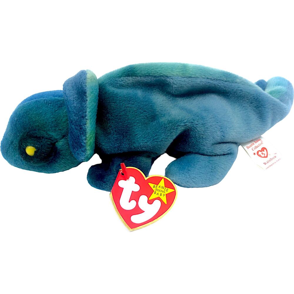 Ty Beanie Baby 1997 - Rainbow the Iguana